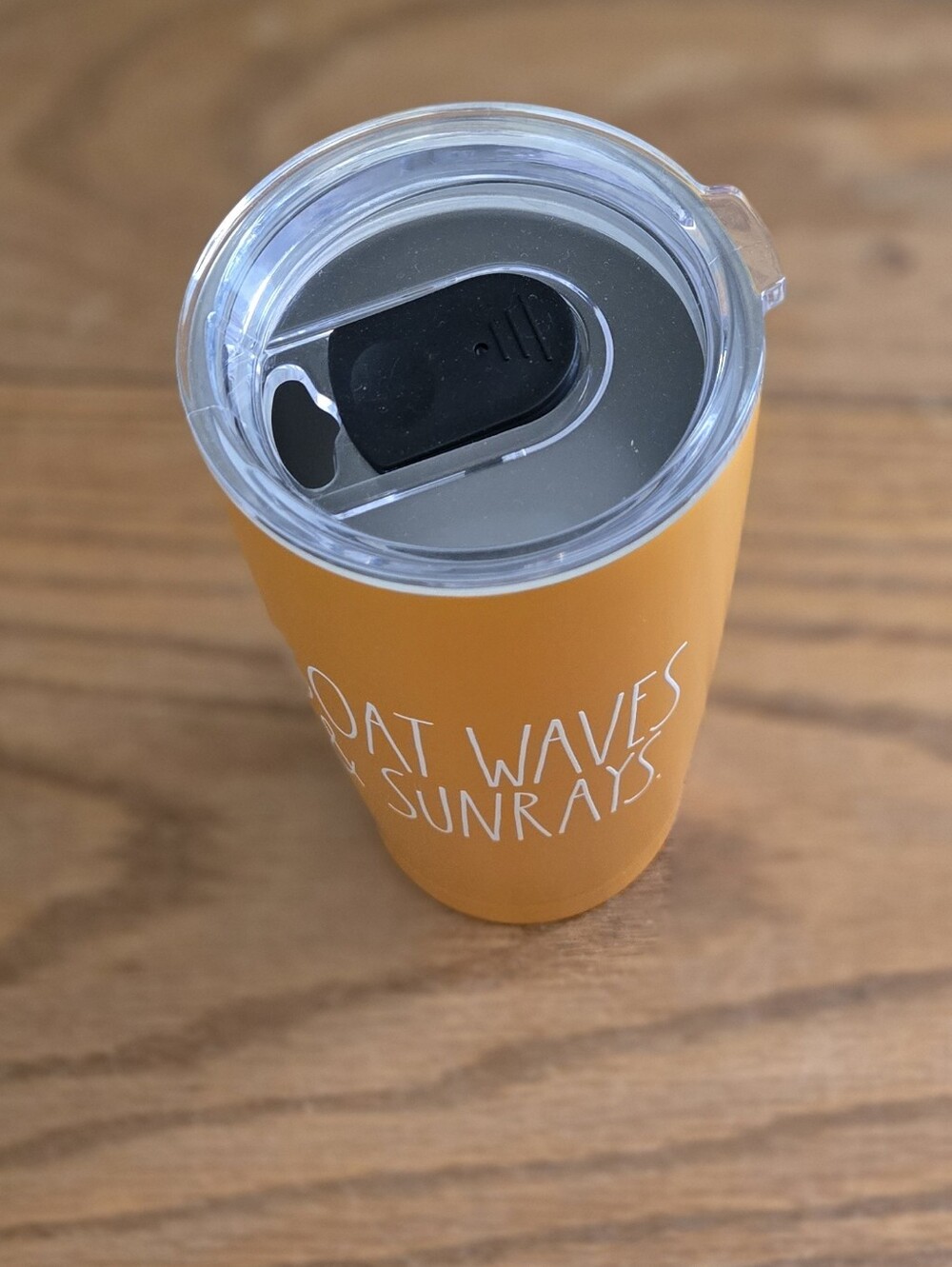 Rae Dunn Orange Travel Tumbler - Picture 3 of 4